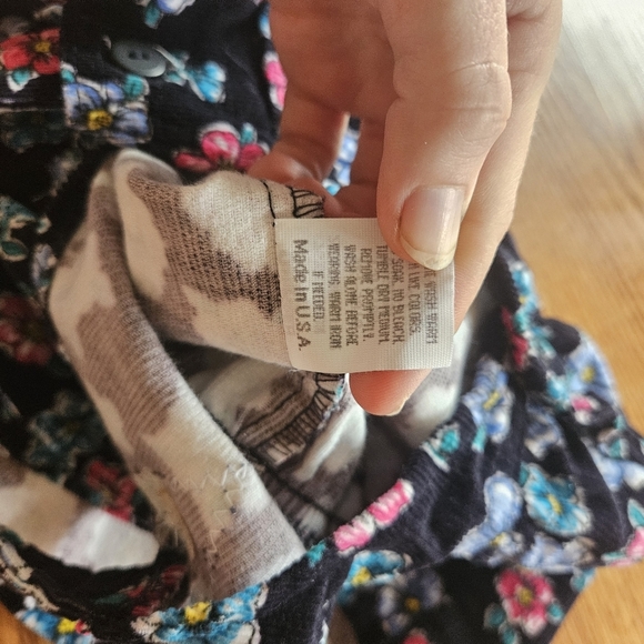 Vintage Osh Gosh courdory dress floral - Picture 6 of 6